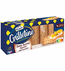 Grilletine Blé Complet Sans Sucres Ajoutés